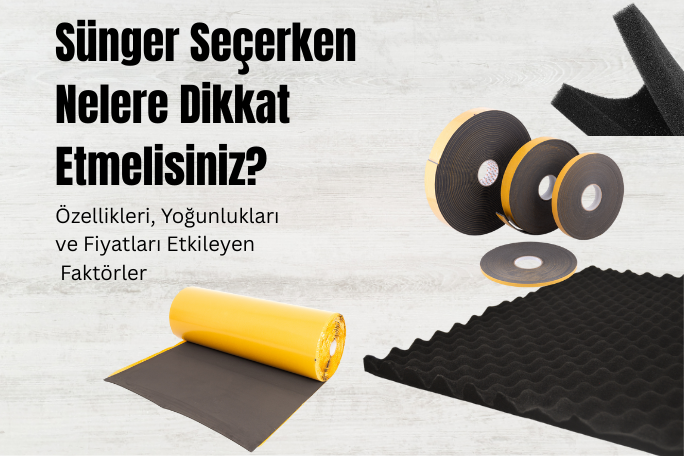 Sünger Seçerken Nelere Dikkat Etmelisiniz?
