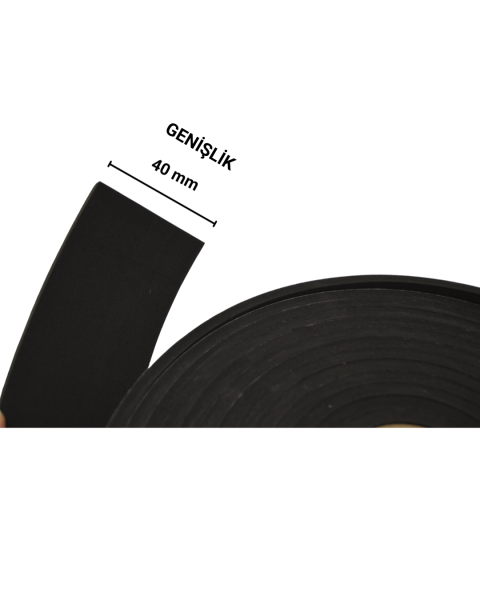 2 x 40 Mm Yapışkanlı Epdm Sünger Şerit (100 Metre)