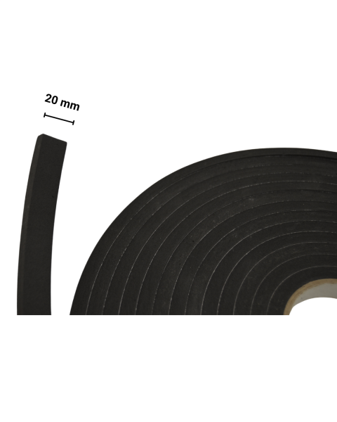 10 x 20 Mm Yapışkanlı Eva Sünger Şerit (5 Metre)