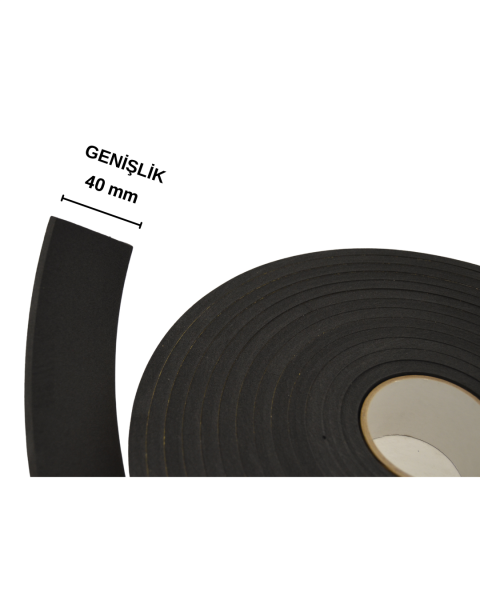 3 x 40 Mm Yapışkanlı Polietilen Sünger Şerit (20 Metre)