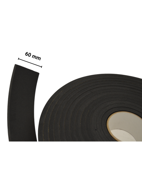 10 x 60 Mm Yapışkanlı EPDM Sünger Şerit (10 Metre)